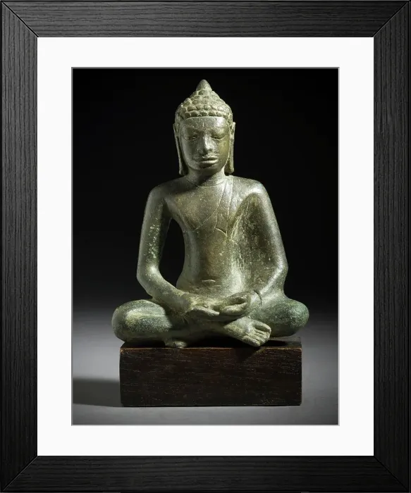 Framed Print : Buddha Shakyamuni (image 1 of 2), 8th-9th century. Creator: Unknown Framed Print : Buddha Shakyamuni (image 1 of 2), 8th-9th century. Creator: Unknown