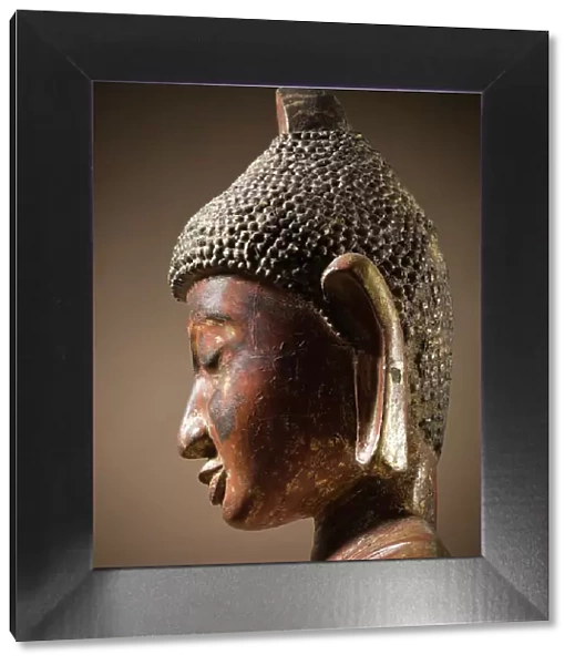 Buddha Shakyamuni (image 4 of 5), c.13th century. Creator: Unknown