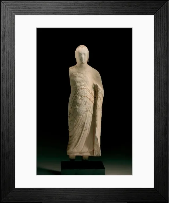 Framed Print : Buddha Shakyamuni, Late 3rd century. Creator: Unknown Framed Print : Buddha Shakyamuni, Late 3rd century. Creator: Unknown