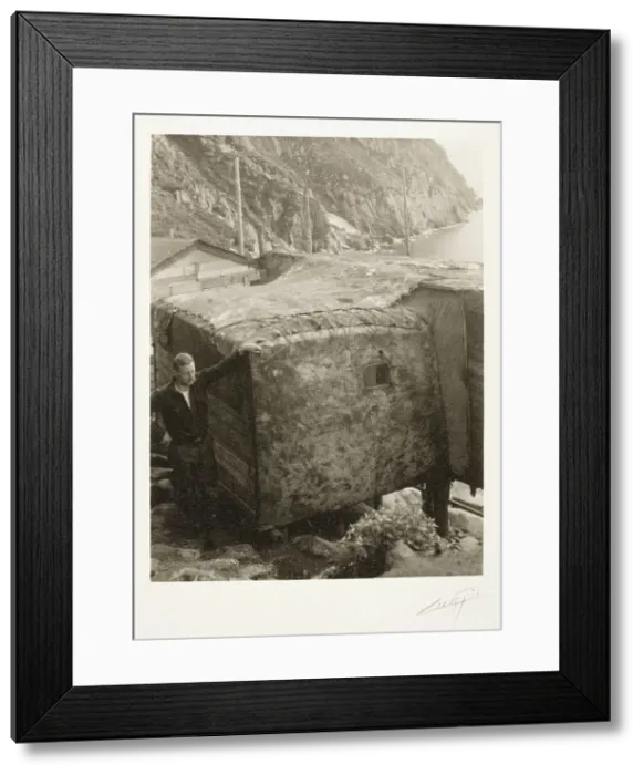 Framed Print : Northwest Coast, c.1927. Creator: Edward Sheriff Curtis Framed Print : Northwest Coast, c.1927. Creator: Edward Sheriff Curtis