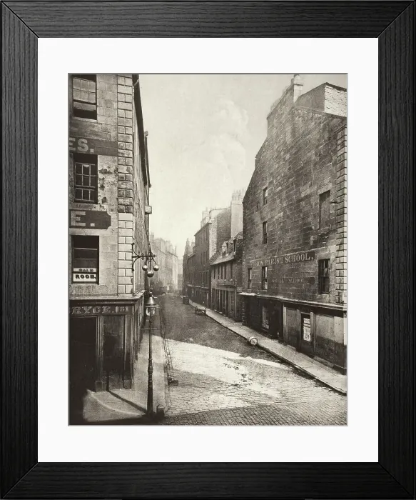 Framed Print : Laigh Kirk Close (#23), Printed 1900. Creator: Thomas Annan Framed Print : Laigh Kirk Close (#23), Printed 1900. Creator: Thomas Annan