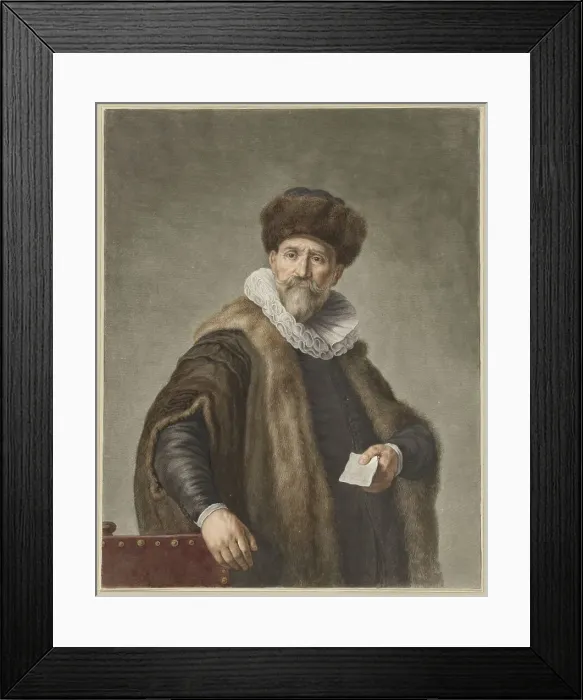 Framed Print : Portrait of Nicholas Ruts, 1799. Creator: Abraham Delfos Framed Print : Portrait of Nicholas Ruts, 1799. Creator: Abraham Delfos