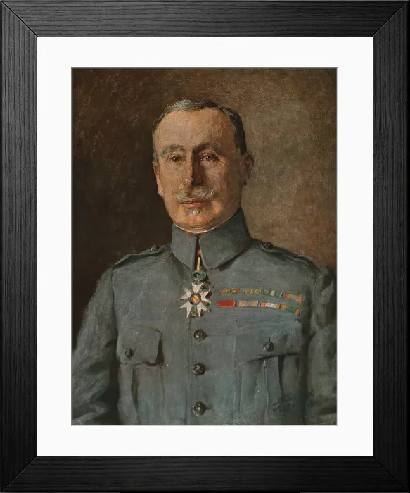 Framed Print : Le General Nivelle, 1916. Creator: Unknown Framed Print : Le General Nivelle, 1916. Creator: Unknown