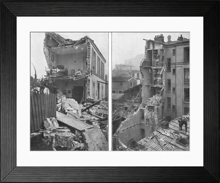 Framed Print : Contre des villes Ouvertes; Deux expoits a Paris des heros de l'air allemands, au cours du raid d Creator: Unknown. Contre des villes Ouvertes; Deux expoits a Paris des heros de l'air allemands, au cours du raid d Creator: Unknown Framed Print : Contre des villes Ouvertes; Deux expoits a Paris des heros de l'air allemands, au cours du raid d Creator: Unknown. Contre des villes Ouvertes; Deux expoits a Paris des heros de l'air allemands, au cours du raid d Creator: Unknown