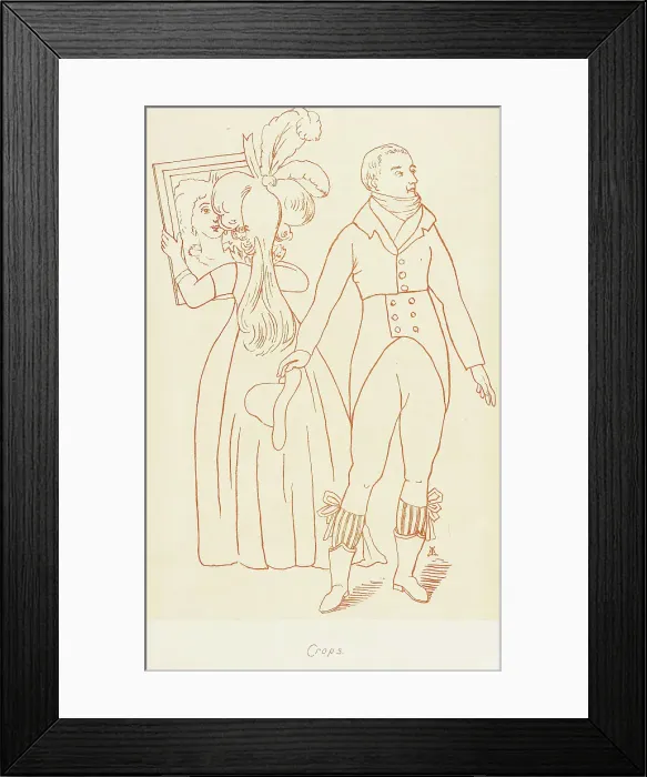 Framed Print : Crops, 19th century. Creator: Unknown Framed Print : Crops, 19th century. Creator: Unknown