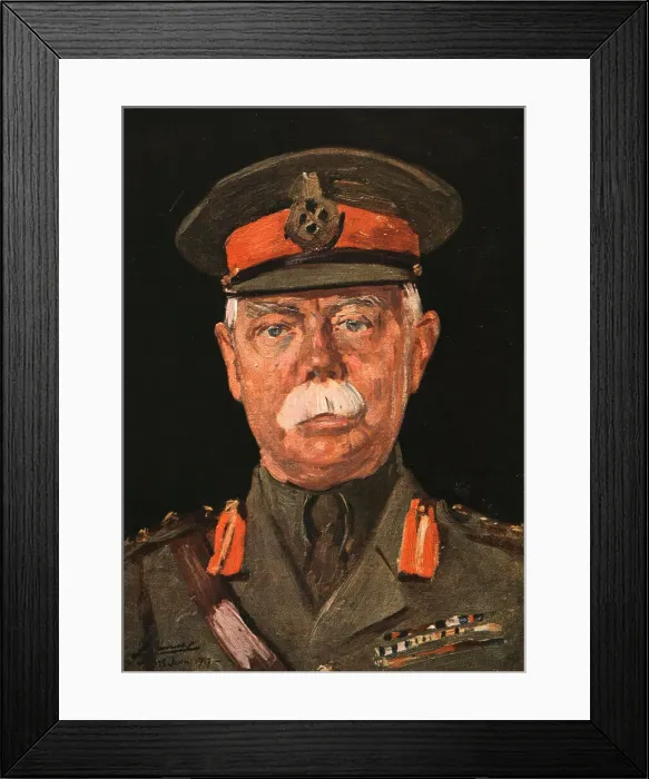 Framed Print : General Sir H. C. O. Plumer, 1917. Creator: Unknown Framed Print : General Sir H. C. O. Plumer, 1917. Creator: Unknown