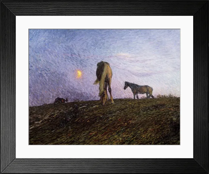 Framed Print : Nightfall, 1904. Creator: Nils Kreuger Framed Print : Nightfall, 1904. Creator: Nils Kreuger