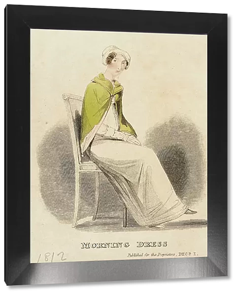 Fashion Plate (Morning Dress), 1812. Creator: Unknown