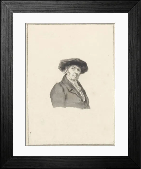 Framed Print : Portrait of Andreas Danekes, 1800-1850. Creator: Anon Framed Print : Portrait of Andreas Danekes, 1800-1850. Creator: Anon