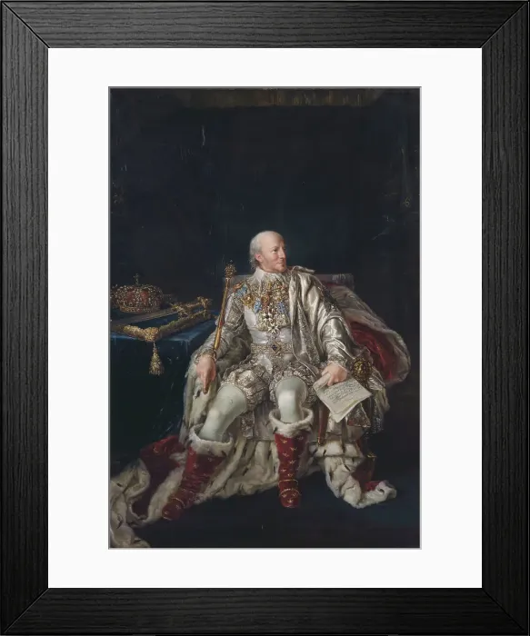 Framed Print : Karl XIII, 1748-1818, King of Sweden and Norway, 1813. Creator: Per Krafft the Younger Framed Print : Karl XIII, 1748-1818, King of Sweden and Norway, 1813. Creator: Per Krafft the Younger