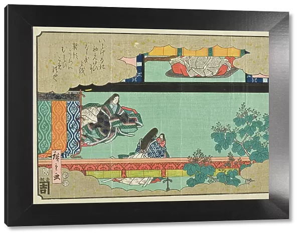 Kiritsubo, c1852. Creator: Ando Hiroshige