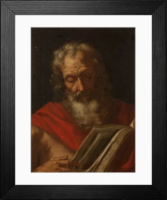 Framed Print : St Jerome. Creator: Giacomo Triga Framed Print : St Jerome. Creator: Giacomo Triga