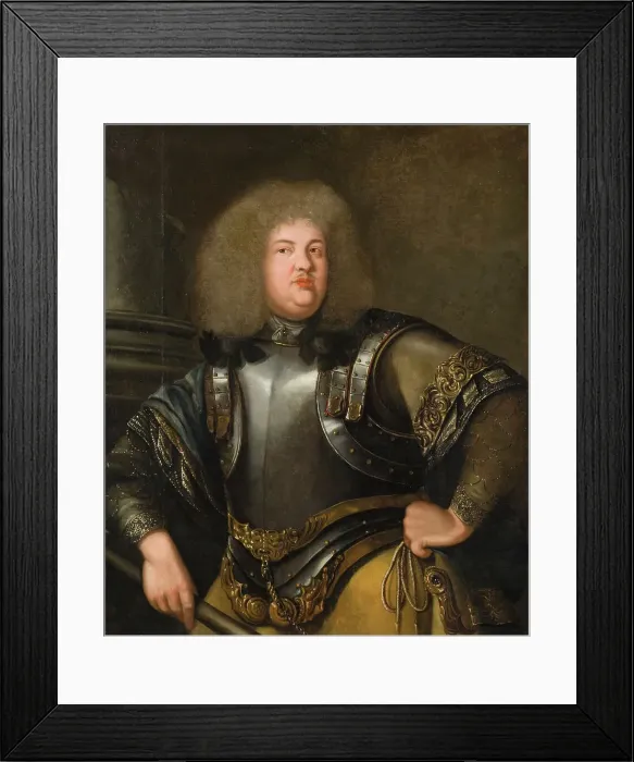 Framed Print : Peter Makeléer, 1644-1697, 1675. Creator: Richard Sylvius Framed Print : Peter Makeléer, 1644-1697, 1675. Creator: Richard Sylvius