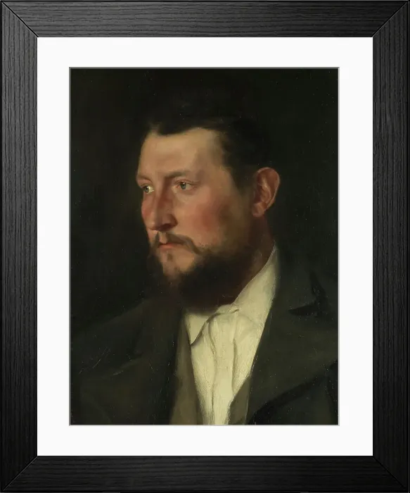 Framed Print : The Chemist J Jais, 1885. Creator: Wilhelm Maria Hubertus Leibl Framed Print : The Chemist J Jais, 1885. Creator: Wilhelm Maria Hubertus Leibl