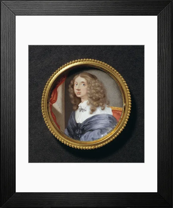 Framed Print : Christina, Queen of Sweden, 17th century. Creator: Pierre Signac Framed Print : Christina, Queen of Sweden, 17th century. Creator: Pierre Signac