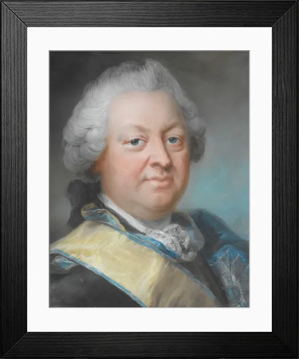 Framed Print : Volter Reinhold Stackelberg, 1705-1801, c1760s. Creator: Gustaf Lundberg Framed Print : Volter Reinhold Stackelberg, 1705-1801, c1760s. Creator: Gustaf Lundberg