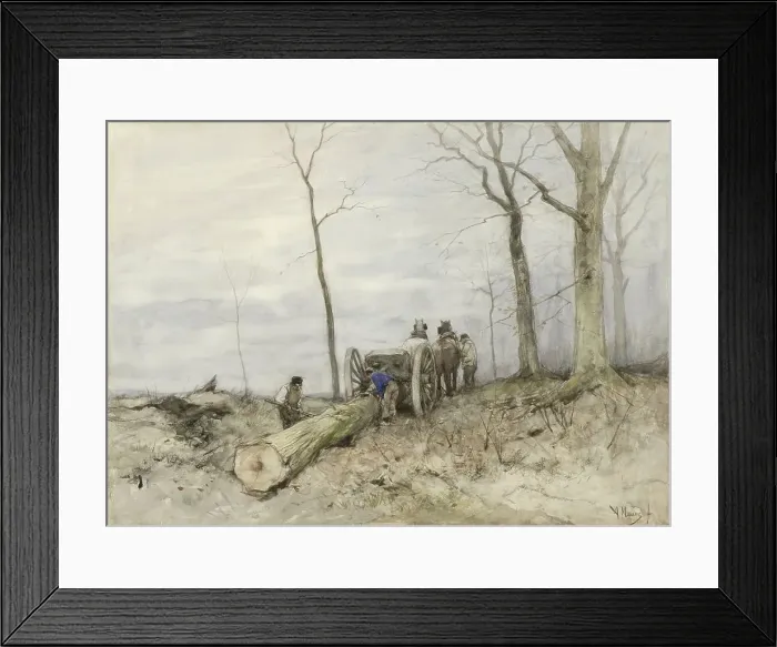 Framed Print : The Malllejan, 1848-1888. Creator: Anton Mauve Framed Print : The Malllejan, 1848-1888. Creator: Anton Mauve
