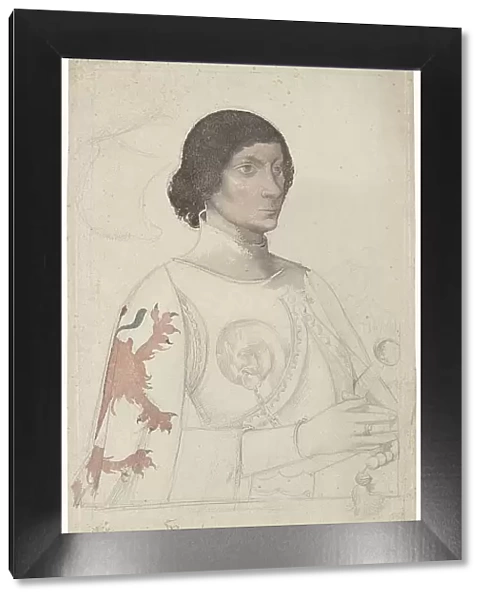 Study after the portrait of a lord of Naaldwijk, 1869-1925. Creator: Antoon Derkinderen