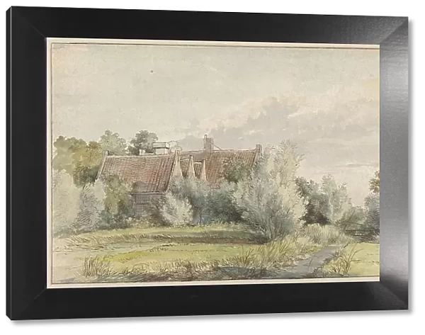 House among trees, 1813-1863. Creator: Arnoldus Johannes Eymer