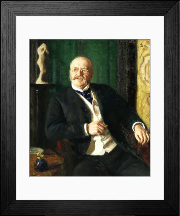 Framed Print : Julius Caspar, Merchant, 1904. Creator: Sven Richard Bergh Framed Print : Julius Caspar, Merchant, 1904. Creator: Sven Richard Bergh