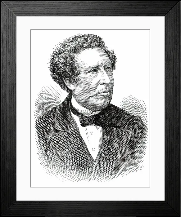Framed Print : The late Dr. Letheby, City Officer of Health, 1876. Creator: Unknown Framed Print : The late Dr. Letheby, City Officer of Health, 1876. Creator: Unknown
