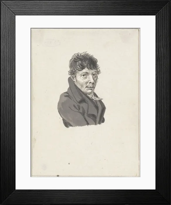 Framed Print : Portrait of Christian Henning, 1751-1822. Creator: Christian Henning Framed Print : Portrait of Christian Henning, 1751-1822. Creator: Christian Henning