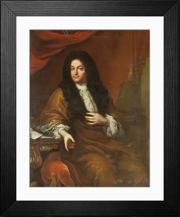 Framed Print : Mauritz Posse of Säby, 1632-1702, c17th century. Creator: Anon Framed Print : Mauritz Posse of Säby, 1632-1702, c17th century. Creator: Anon