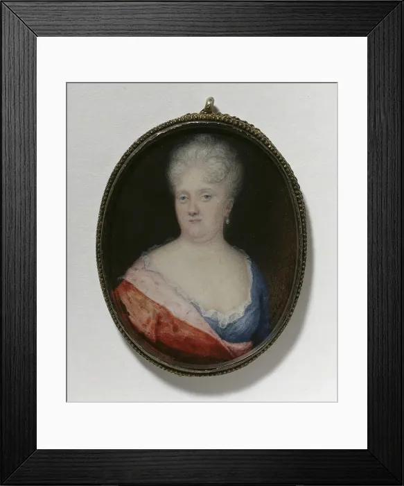 Framed Print : Eva Johanna Baartz, c18th century. Creator: Gustaf Torshell Framed Print : Eva Johanna Baartz, c18th century. Creator: Gustaf Torshell
