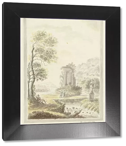 Arcadian landscape, 1770. Creator: D Nachenius