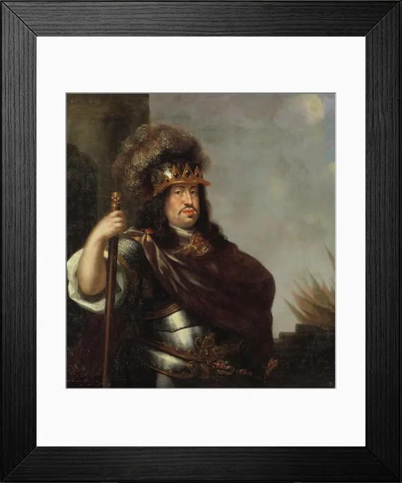 Framed Print : King Charles X Gustavus, c17th century. Creator: David Klocker Ehrenstrahl Framed Print : King Charles X Gustavus, c17th century. Creator: David Klocker Ehrenstrahl