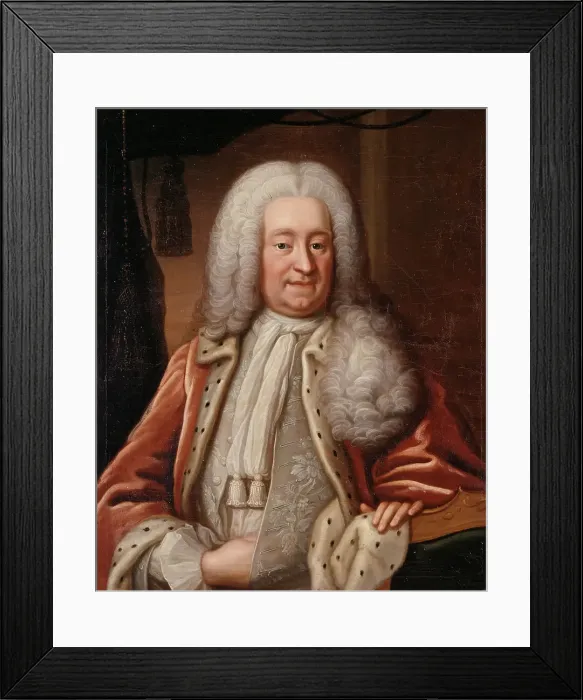 Framed Print : Gyllenborg Karl, 1679-1746. Creator: Lorens Pasch the Elder Framed Print : Gyllenborg Karl, 1679-1746. Creator: Lorens Pasch the Elder