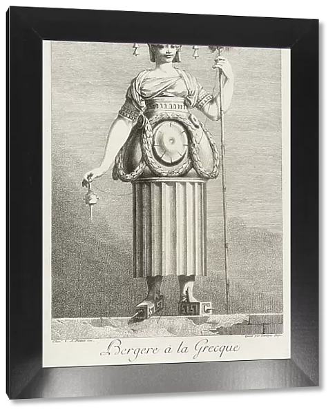 Bergère à la Grecque, 1771. Creator: Bossi