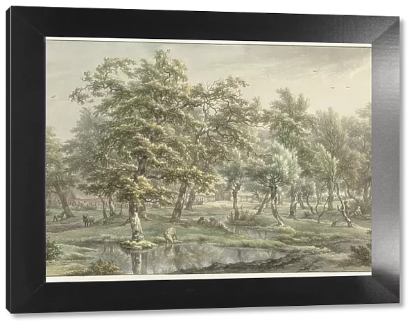 Landscape in Eext (Drenthe Province), 1793. Creator: Egbert van Drielst