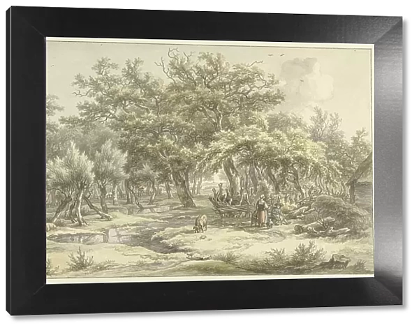 Landscape near Eext (Drenthe), 1793. Creator: Egbert van Drielst