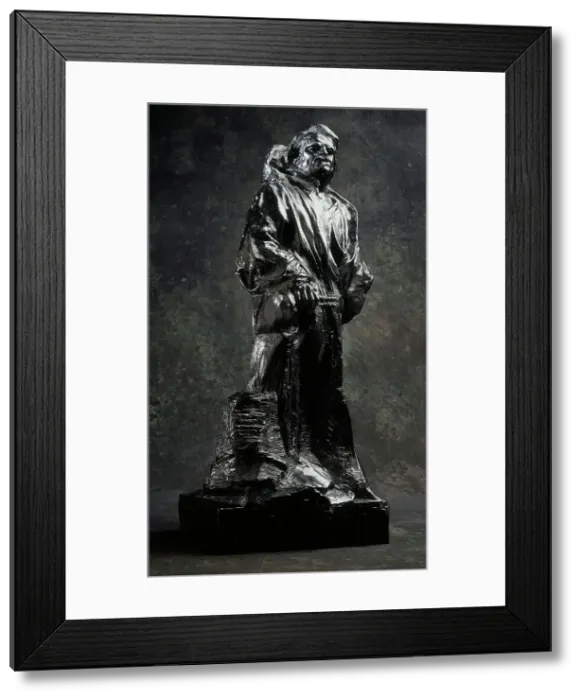 Framed Print : Balzac in a Dominican Robe, Cast 1982 (Musee Rodin I / II). Creator: Auguste Rodin Framed Print : Balzac in a Dominican Robe, Cast 1982 (Musee Rodin I / II). Creator: Auguste Rodin