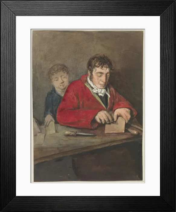 Framed Print : Portrait of Antonie van den Bosch, 1802. Creator: Gabriël van Rooijen Framed Print : Portrait of Antonie van den Bosch, 1802. Creator: Gabriël van Rooijen