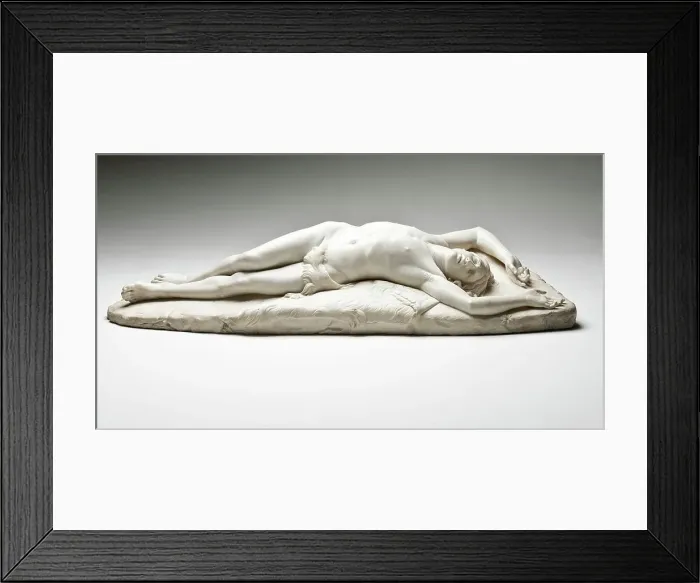 Framed Print : The Death of Abel, 1853. Creator: Giovanni Dupré Framed Print : The Death of Abel, 1853. Creator: Giovanni Dupré