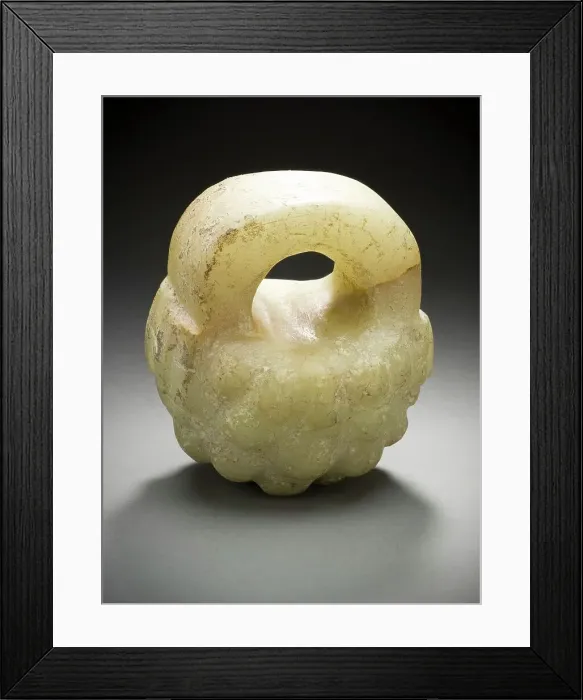 Framed Print : Handstone, between 400 and 700. Creator: Unknown Framed Print : Handstone, between 400 and 700. Creator: Unknown