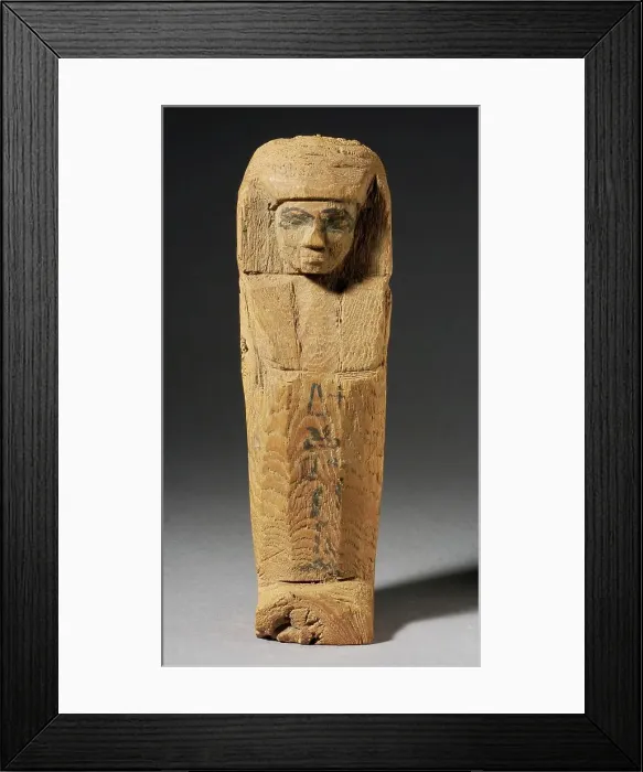 Framed Print : Shabti, New Kingdom, circa 1569-1081 BCE. Creator: Unknown Framed Print : Shabti, New Kingdom, circa 1569-1081 BCE. Creator: Unknown