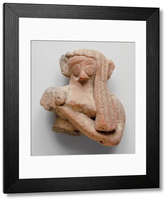 Framed Print : Head and Torso of a Female, New Kingdom, 1550-1070 BCE. Creator: Unknown