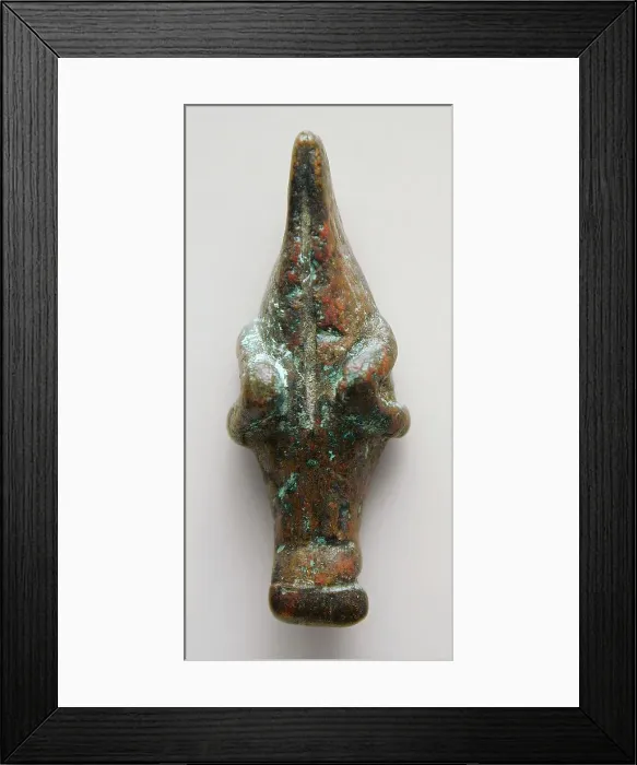 Framed Print : Cicada Figurine (image 1 of 2), Late Period-Ptolemaic Period (711-30 BCE) or later. Creator: Unknown Framed Print : Cicada Figurine (image 1 of 2), Late Period-Ptolemaic Period (711-30 BCE) or later. Creator: Unknown