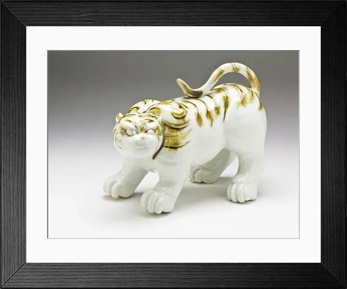 Framed Print : Tiger, 19th century. Creator: Unknown Framed Print : Tiger, 19th century. Creator: Unknown