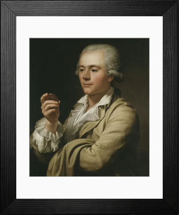Framed Print : The Medal Engraver Lars Grandel (1750-1836), c18th century. Creator: Adolf Ulric Wertmüller Framed Print : The Medal Engraver Lars Grandel (1750-1836), c18th century. Creator: Adolf Ulric Wertmüller