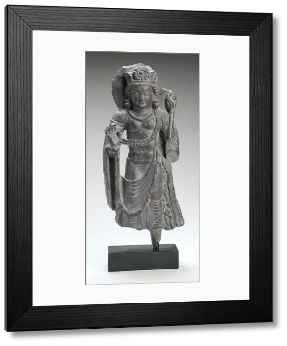 Framed Print : The Bodhisattva Avalokitesvara, 7th century. Creator: Unknown