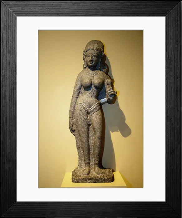 Framed Print : Sita as Goddess, c.1100. Creator: Unknown Framed Print : Sita as Goddess, c.1100. Creator: Unknown