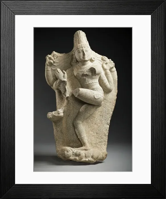 Framed Print : Shiva as the Lord of Dance, c.1100. Creator: Unknown Framed Print : Shiva as the Lord of Dance, c.1100. Creator: Unknown