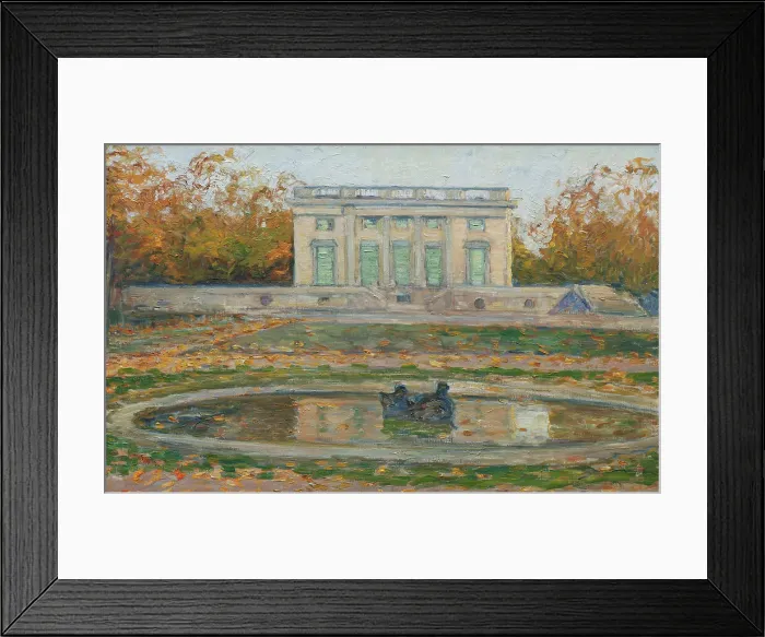 Framed Print : Petit Trianon, Autumn, late 19th-early 20th century. Creator: Martha Tynell Framed Print : Petit Trianon, Autumn, late 19th-early 20th century. Creator: Martha Tynell