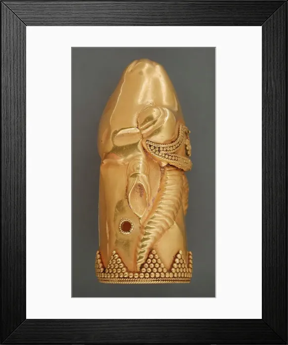 Framed Print : Ibex (image 1 of 2), late 9th century - early 8th century BCE. Creator: Unknown Framed Print : Ibex (image 1 of 2), late 9th century - early 8th century BCE. Creator: Unknown