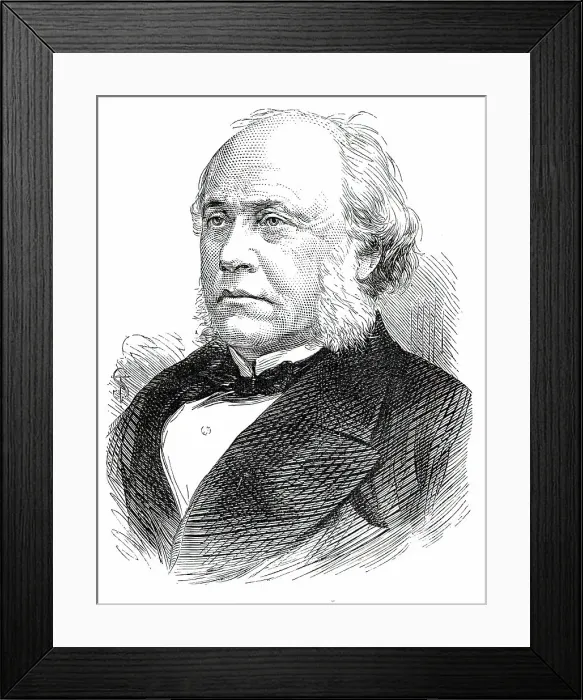Framed Print : Mr. R. H. Dana, 1876. Creator: Unknown Framed Print : Mr. R. H. Dana, 1876. Creator: Unknown