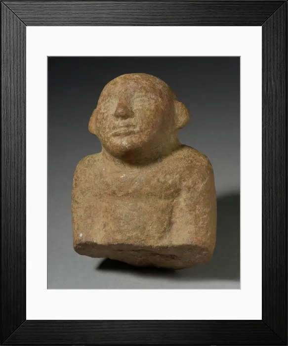 Framed Print : Torso of Man, 12th Dynasty (1991-1786 BCE). Creator: Unknown Framed Print : Torso of Man, 12th Dynasty (1991-1786 BCE). Creator: Unknown